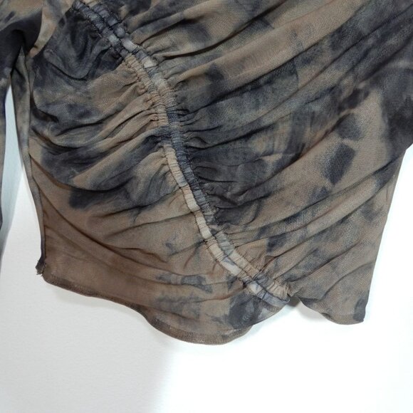 FREE PEOPLE Supernova SET Crop Top & Maxi Wrap Skirt Size XS Mocha Combo NEW - Picture 8 of 12